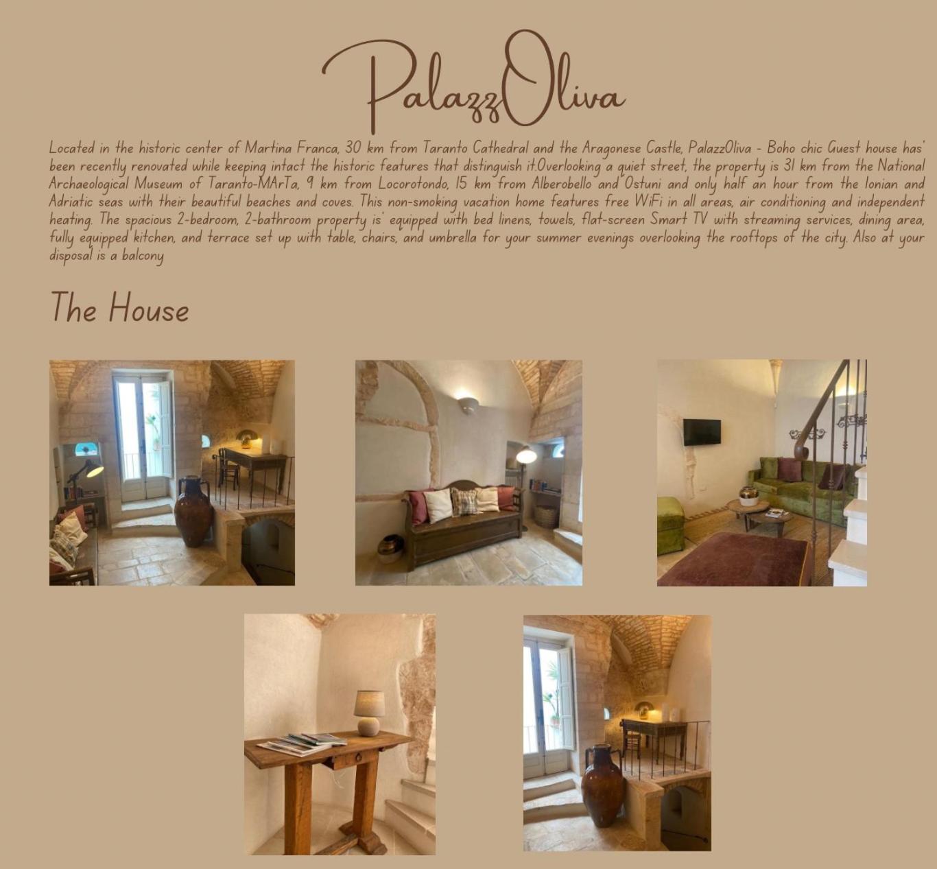 Palazzoliva - Luxury Boho Chic Guest House In The Historic Heart Of Martina Franca Eksteriør billede